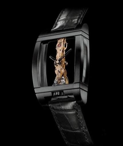 Corum Golden Bridge Black Titanium Replica Watch 113.700.94/0001 0000 Black PVD Titanium